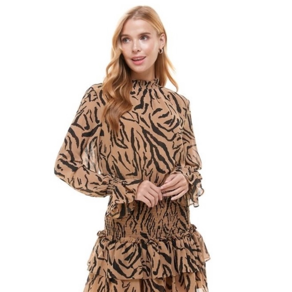 Zebra print TCEC dress!
